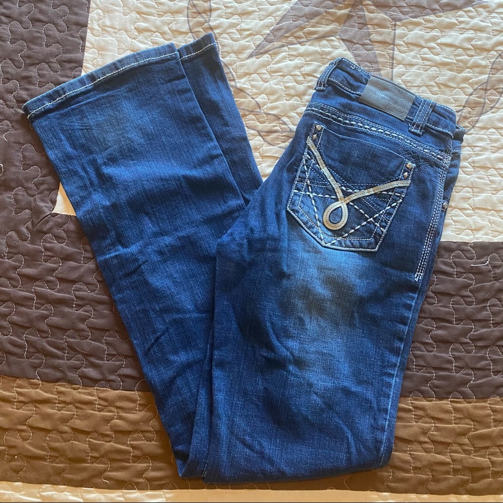 Like new Silver Bootcut Jeans